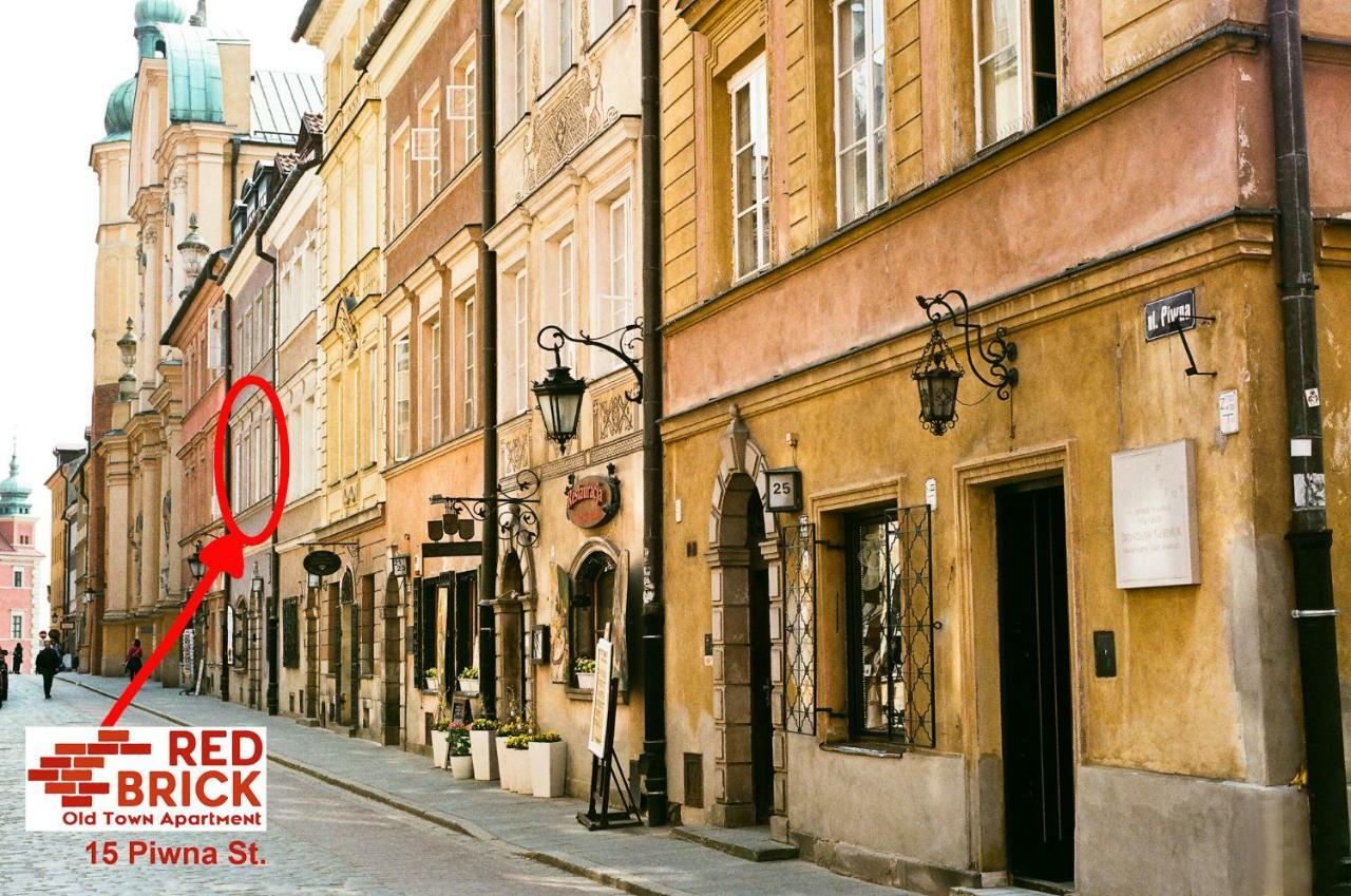 Red Brick Old Town Apartment Warsaw Luaran gambar